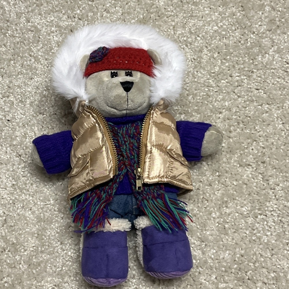2006 Starbucks 52nd Edition Winter Girl Holiday Bearista Bear 10" Plush